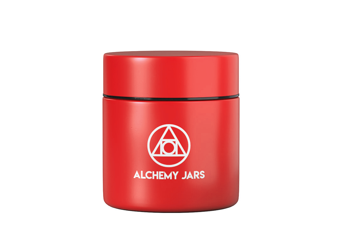 Alchemy Jar - Candy Red